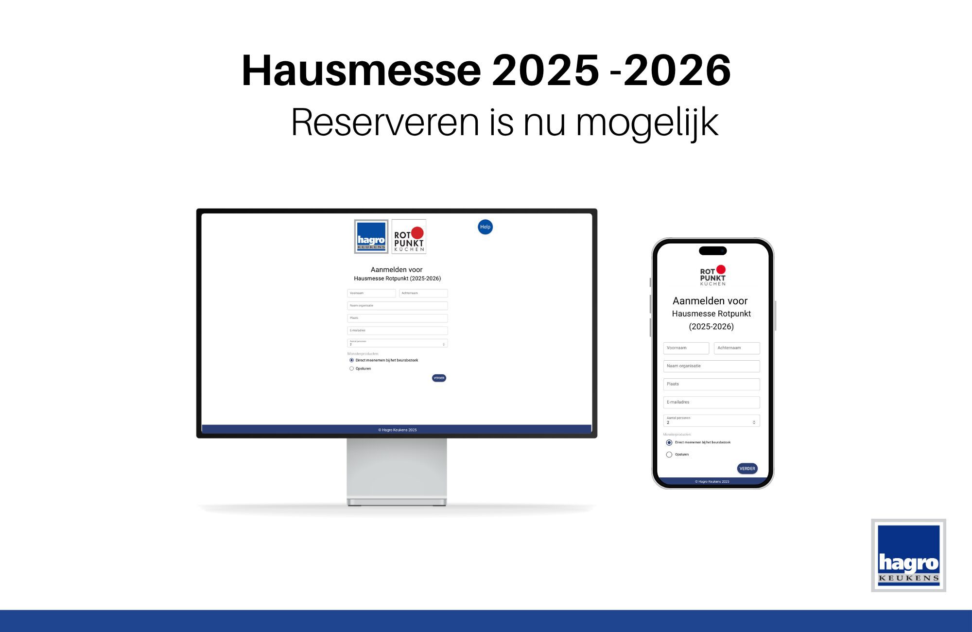 Reserveer nu je Hausmesse bezoek bij Rotpunkt Küchen!