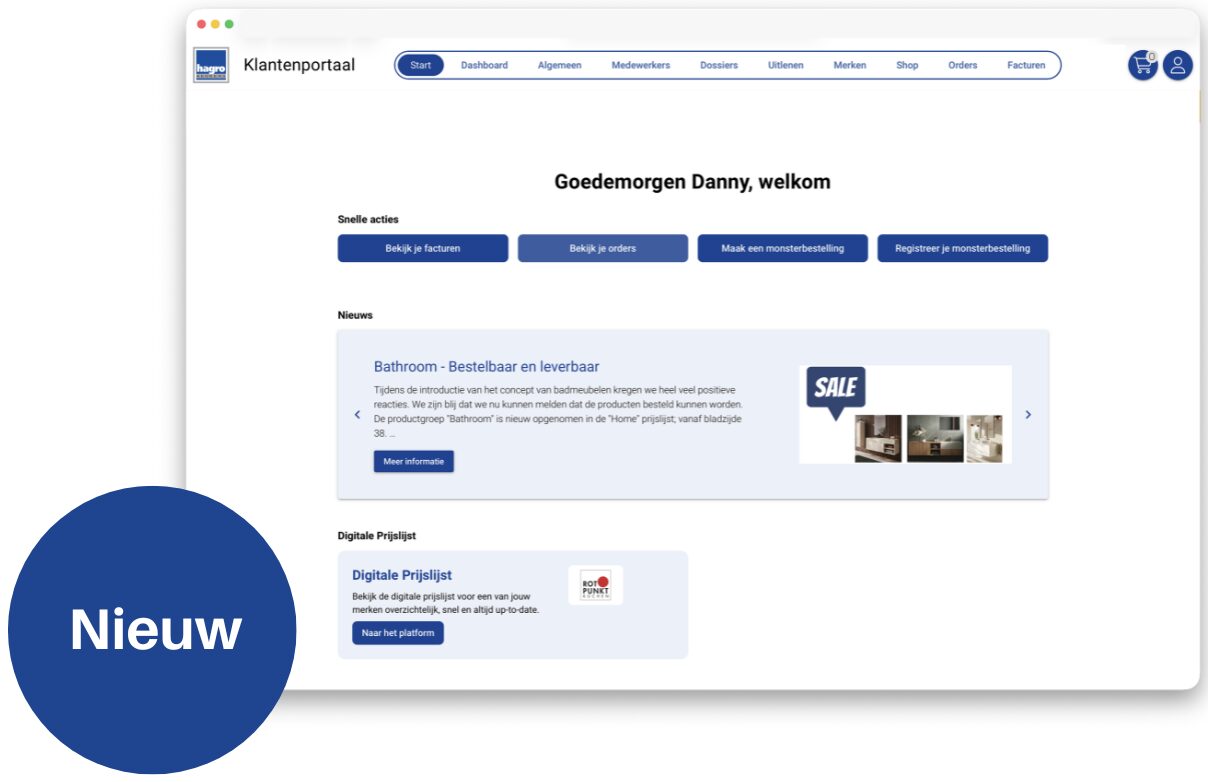 Lancering Hagro Klantenportaal